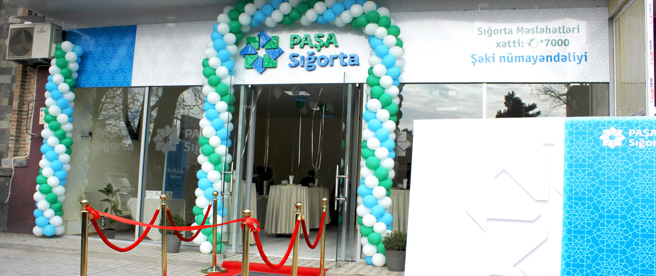 PAŞA Sığorta şirkəti Şəki şəhərində nümayəndəliyin açılışını keçirdi.