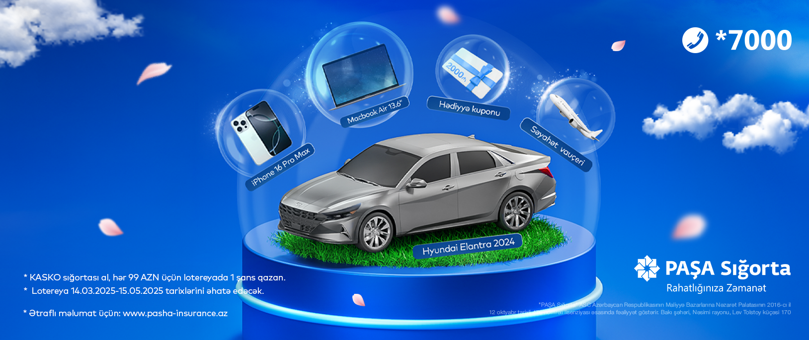 PAŞA Sığorta “Yazın Şanslı Sığortası” lotereyasına start verdi!