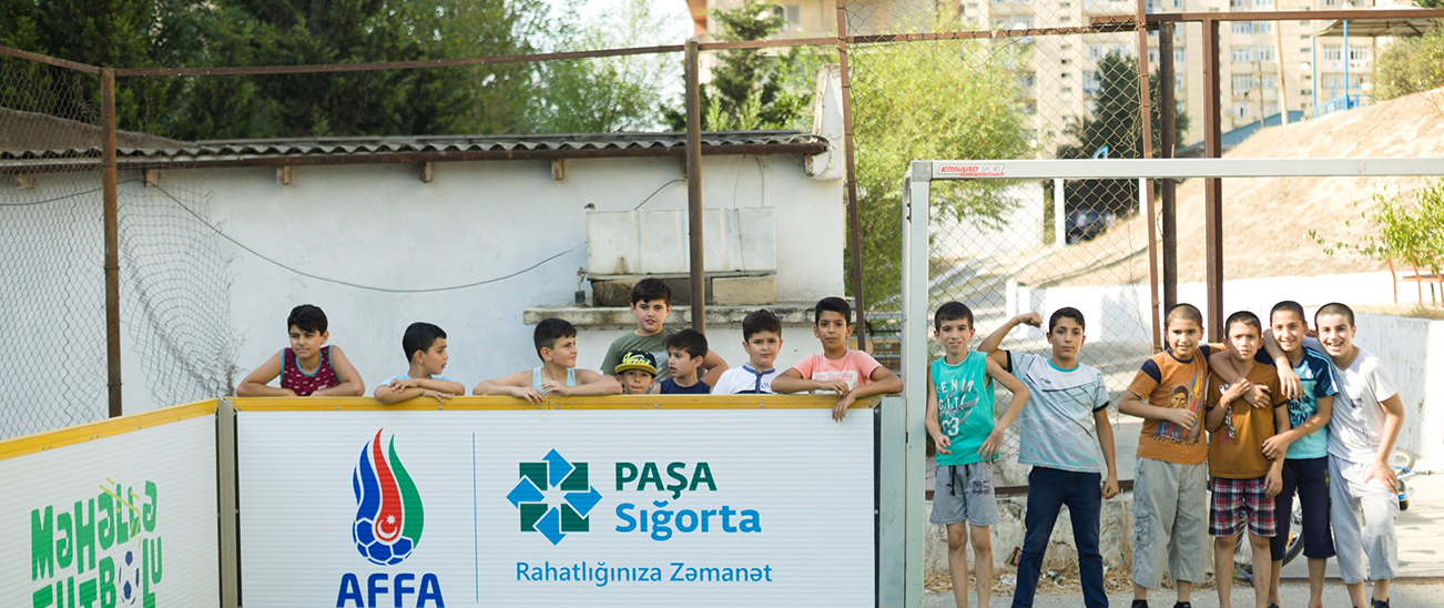 PAŞA Sığorta AFFA ilə birgə “Məhəllə Futbolu” layihəsinə start verir