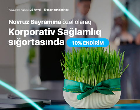 PAŞA Sığorta korporativ sağlamlıq sığortasında sahibkarlara özəl kampaniya elan edir!