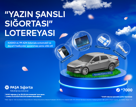 PAŞA Sığorta “Yazın Şanslı Sığortası” lotereyasına start verdi!