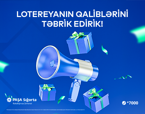 PAŞA Sığortanın “Şanslı və Sığortalı” lotereyasının qalibləri müəyyən olundu!