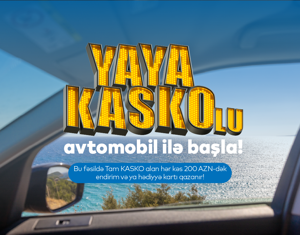 PAŞA Sığorta yeni yay kampaniyasını təqdim edir!