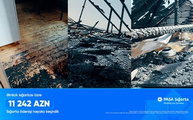 PAŞA Sığorta 11 242 AZN zərəri ödədi!